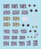 Star Decals 72-A1115 East Front Tigers s.Pz.Abt. 501 1943-44 Tiger I and Befehls-Tiger I Mid production 1/72